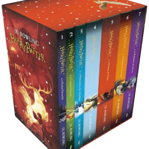 Box Harry Potter vermelho (edição “britânica”)