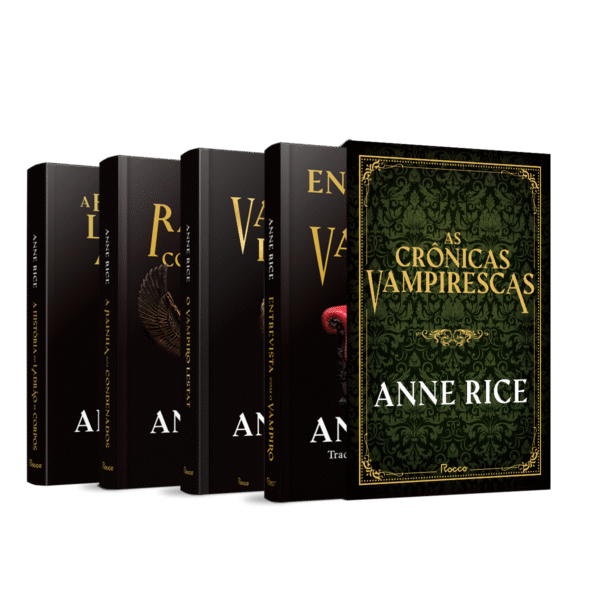Box especial Crônicas Vampirescas – Anne Rice (4 livros capa dura)