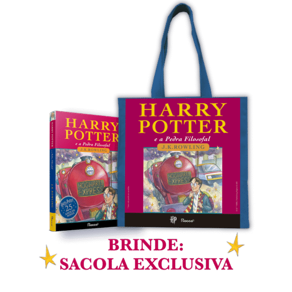 Harry Potter e a Pedra Filosofal - Edição Comemorativa de 25 Anos + Brinde Sacola