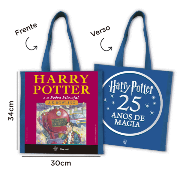 Harry Potter e a Pedra Filosofal - Edição Comemorativa de 25 Anos + Brinde Sacola