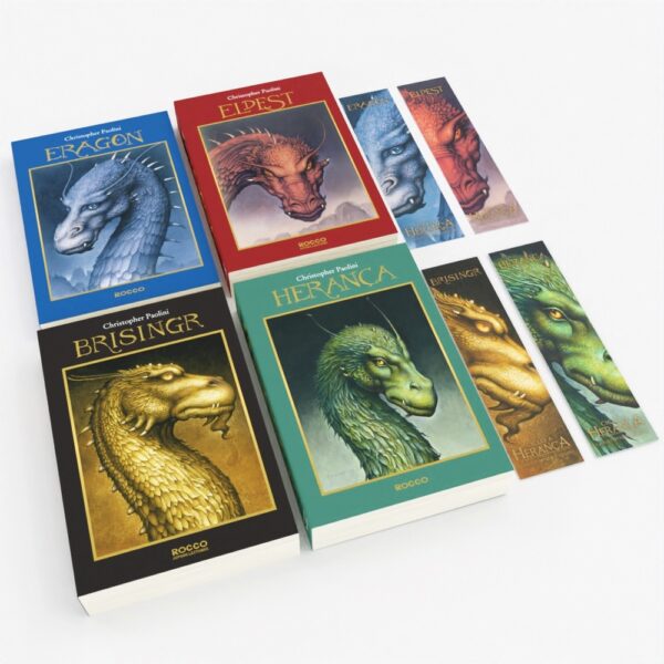 Box Ciclo A Herança (Eragon) 4 marcadores