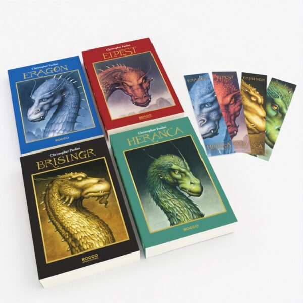 Box Ciclo A Herança (Eragon) 4 marcadores
