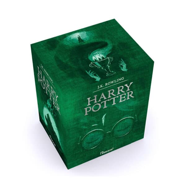 Box Harry Potter Premium Verde (7 Livros em capa dura)