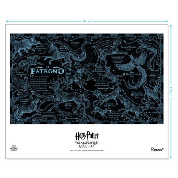 Harry Potter: o almanaque mágico com pôster