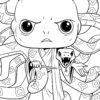 Livro de colorir oficial Funko Pop! Dos filmes de Harry Potter