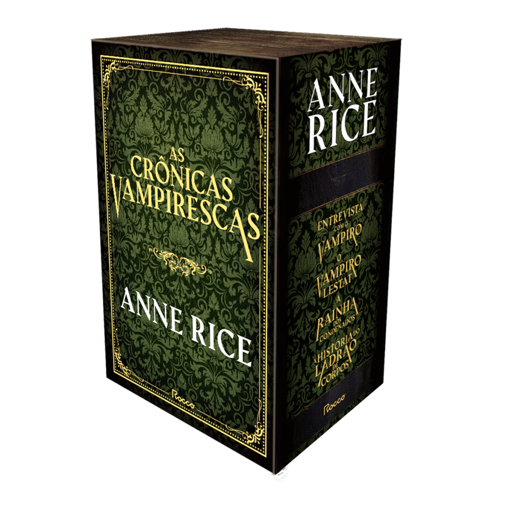 Box especial Crônicas Vampirescas – Anne Rice (4 livros capa dura)