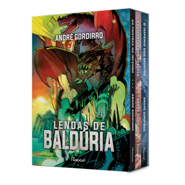 Kit Trilogia Lendas da Baldúria + Pôster