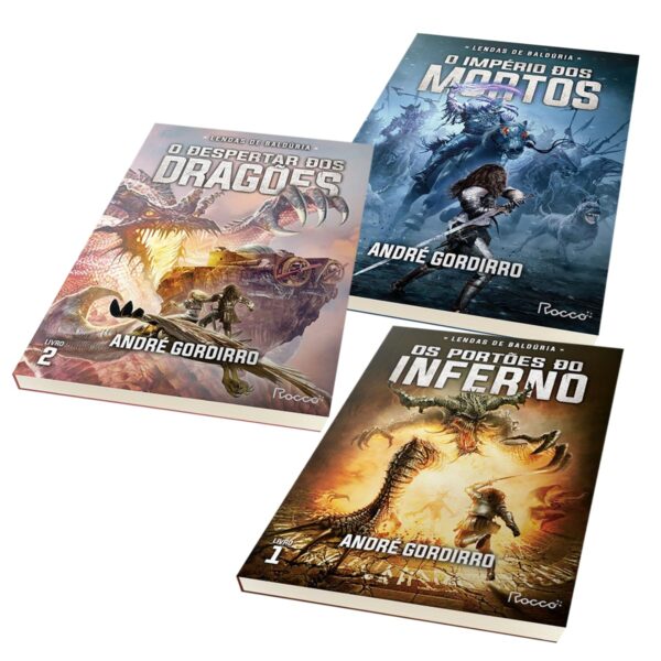Kit Trilogia Lendas da Baldúria + Pôster