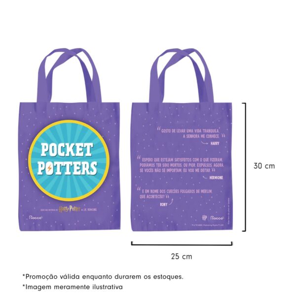 Coleção Pocket Potters (3 livros com sacola)