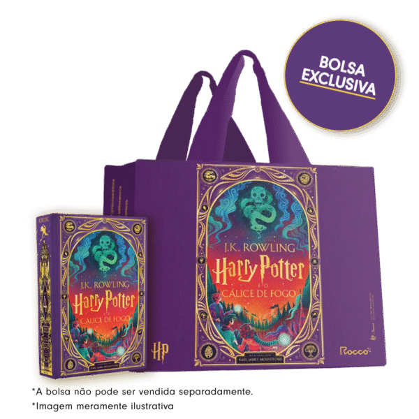Harry Potter e o Cálice de Fogo com brinde