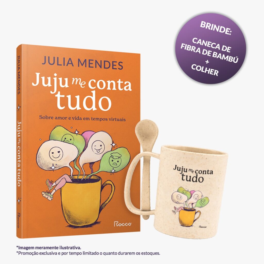 Juju me conta tudo + Caneca e Colher Brinde
